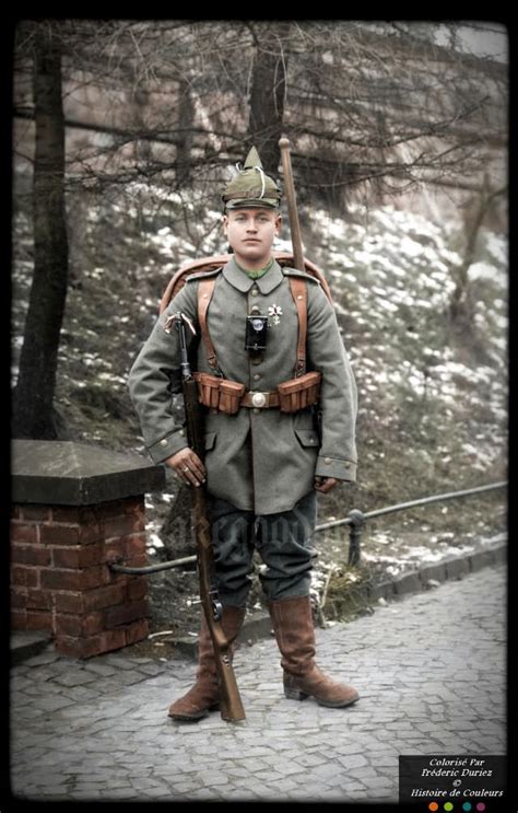 50 Colorized Photographs Of German Soldiers During World War I World