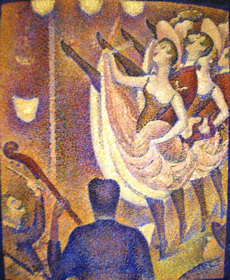 Georges Seurat 1889 Study For Le Chahut Albright Knox Art Gallery