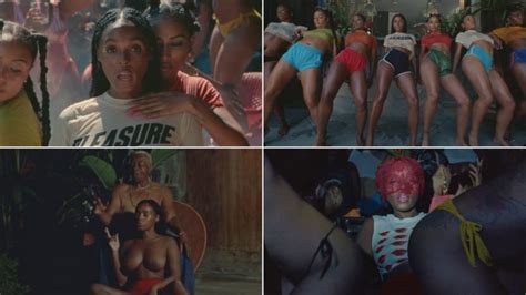 Lipstick Lover Music Video Janelle Monáe Flashes B bs Presses Butt