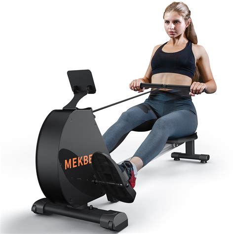 Buy Mekbelt Magnetic Rowing Machine 350 Lb Weight Capacity Foldable