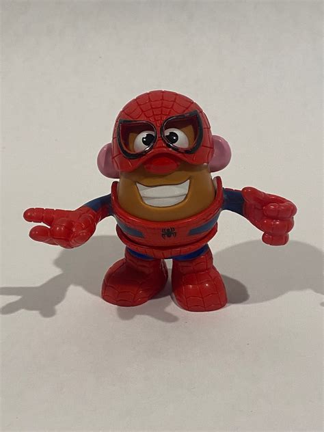 Vintage Mr Potato Head Spiderman Marvel 3 Mini Mixable Etsy Canada