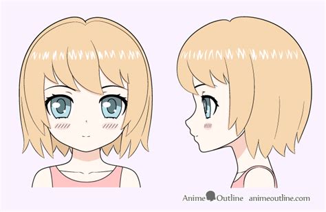 How To Draw A Cute Anime Girl Face