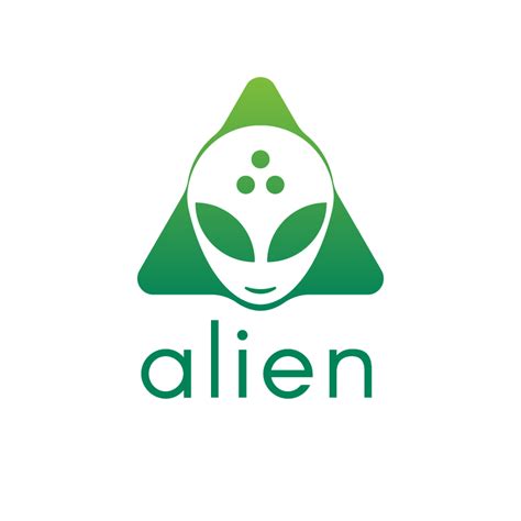 Alien Extraterrestrial Professional Logo Vector Roven Logos