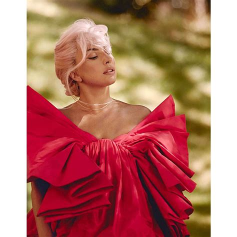 Lady Gaga X Valentino Voce Viva Fragrance Campaign Bts Pics