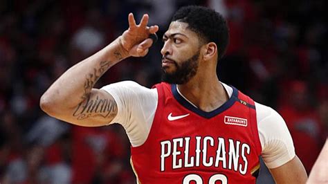 He plays for the los angeles lakers of nba. anthony davis best player in the game new orleans pelicans nba