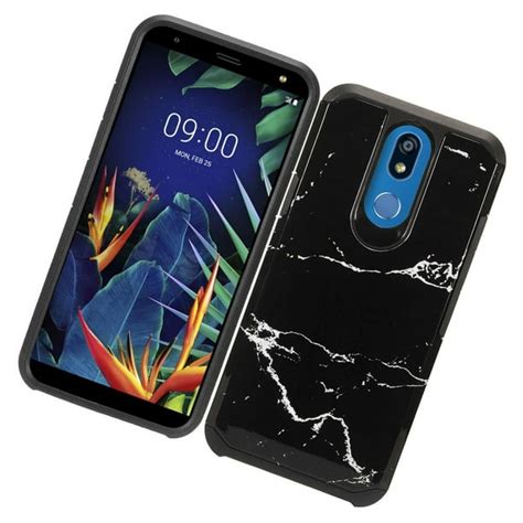 Lg K40 Phone Case Ultra Slim Fit Unique Two Layer Soft Tpu Silicone Gel