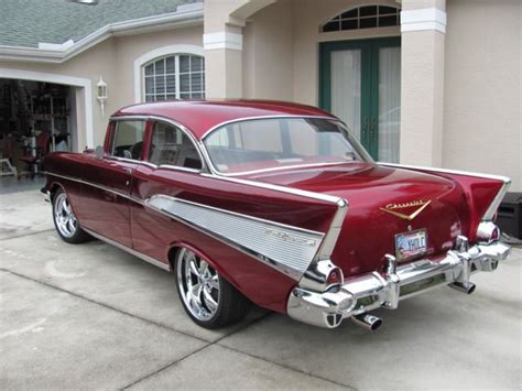 Chevrolet Bel Air150210 Bel Air 1957 Candy Apple Red For Sale