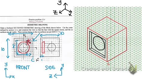 Isometric Drawing Definition At Explore Collection