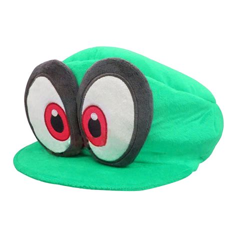 Super Mario Odyssey Cappy Hat One Size Fit Most Red Halloween Cosplay Mario Hat