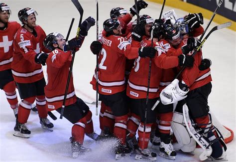 Eishockey Die Schweiz Schlägt Die Usa Und Gewinnt Eine Wm Medaille