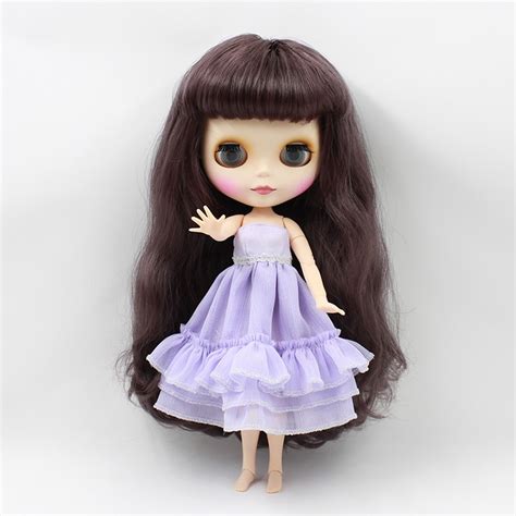 Free Shipping Nude Blyth Doll For Series No Bl Joint Doll Black