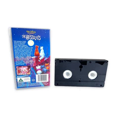 THE ARISTOCATS VHS 2000 Walt Disney Classic Video Cassette Tape Rare