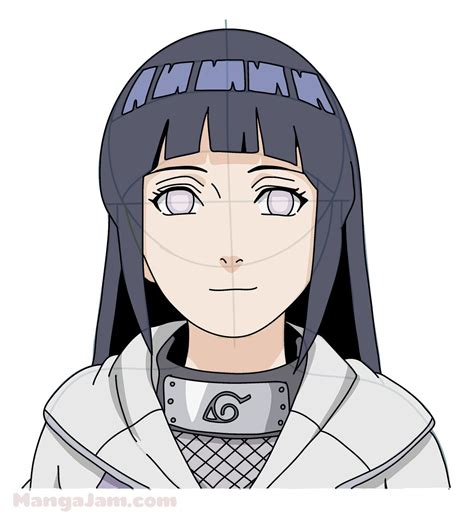 How To Draw Hinata From Naruto Desenhos Para Colorir Naruto