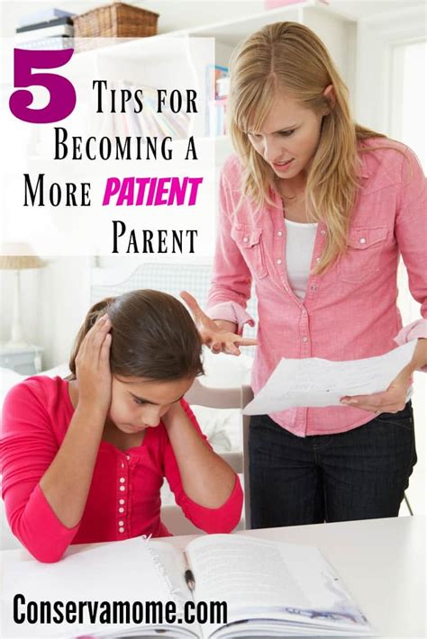 5 Tips For Becoming A More Patient Parent Conservamom