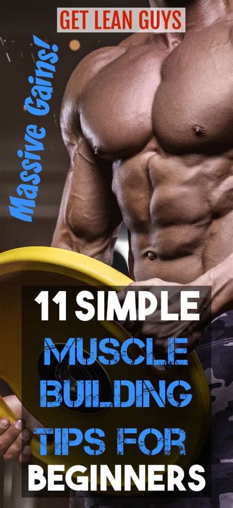 11 Simple Muscle Building Tips For Beginners Massive Gains Muscle