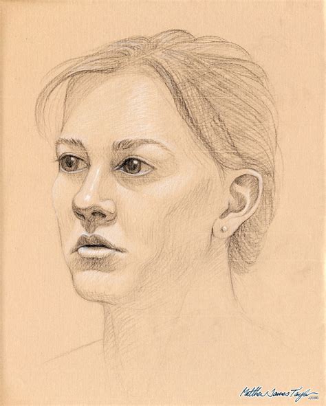 Realistic Portrait Drawing Tips