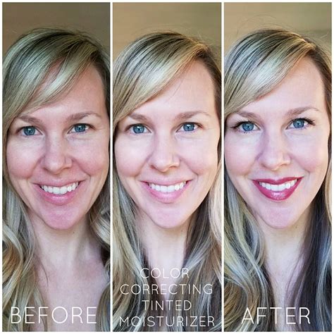 Sentence Color Correcting Tinted Moisturizer Before And After Katie