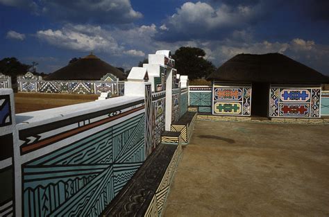 Ndebele House Painting South Africa 2000南非恩德貝勒人彩繪居屋15 Flickr