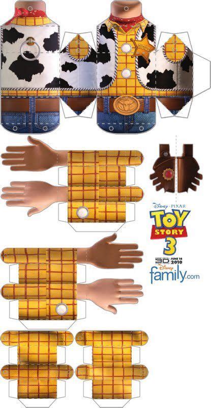 Woody Paper Toy Story Paper Toys Paper Dolls E Paper Crafts