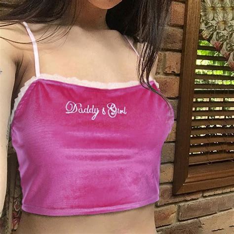 Daddys Girl Crop Top On Storenvy