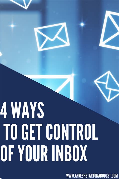 4 Ways To Get Control Of Your Inbox Digital Clutter Clutter Solutions