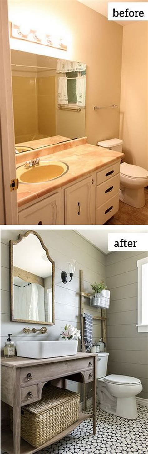 If there is no drawers or cabinets in your bathroom houzz for small bathrooms remodeling ideas. Before and After Makeovers: 20+ Most Beautiful Bathroom ...