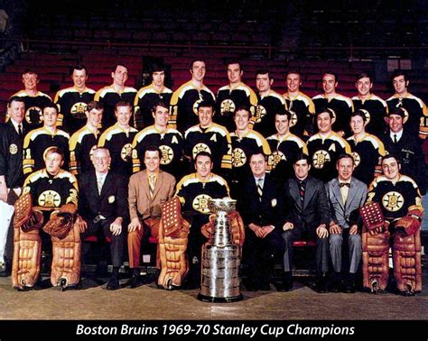 Boston Bruins 1969 70 Stanley Cup Champions Nhl Hockey 8x10 Team Photo