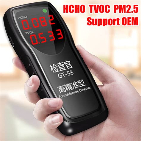 New Formaldehyde Detector Air Quality Tester HCHO TVOC PM2 5 Chile Shop