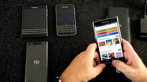Hands On Blackberry Priv Mit Android Youtube