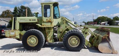 Terex 72 31b Wheel Loader In Ashland Il Item Kf9520 Sold Purple Wave