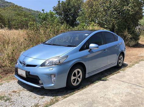 Toyota Prius 2012 Hybrid 18 In ภาคใต้ Automatic Hatchback สีฟ้า For