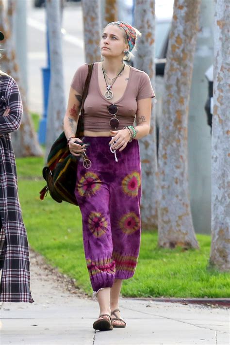 She joins her godfather, macaulay culkin in the psycho series. PARIS JACKSON Out and About in Hollywood 02/08/2017 ...