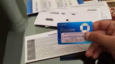 Many credit card approvals can happen immediately. Chase Freedom Unboxing - YouTube