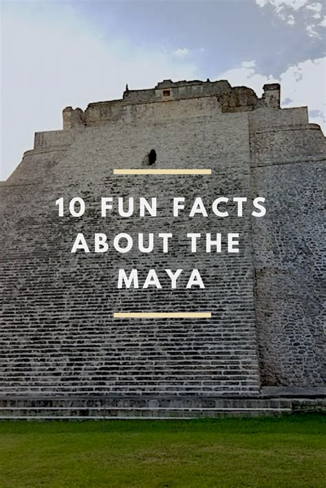 10 Fun Facts About The Maya Multicultural Kid Blogs