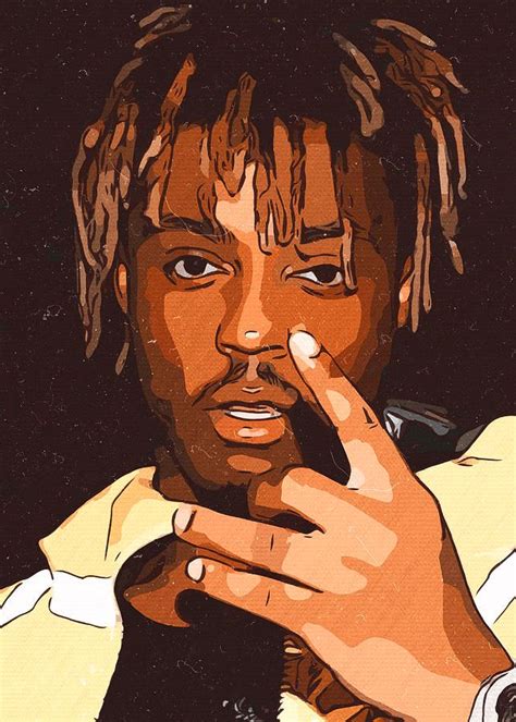 Poster Painting Juice Wrld Artwork By Taoteching Art In 2020 Rapper