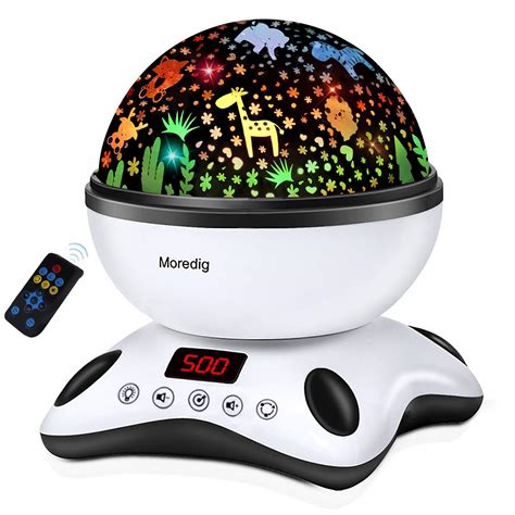 Moredig Night Light Projector Remote Control And Timer