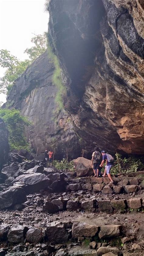 Hidden Caves Behind A Waterfall Kondana Trek Tripoto