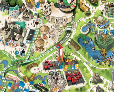 Legoland Windsor Park Map On Behance