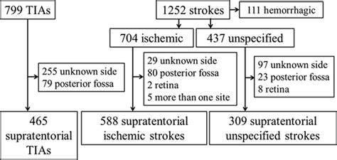 Left Sided Strokes Are More Often Recognized Than Right Sided Strokes