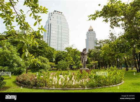 Lumpini Park Bangkok Thailand Stock Photo Alamy