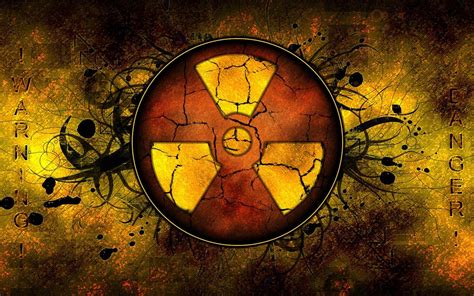 Nuclear Signs Radioactive Logos Area Wallpapers Hd Desktop And