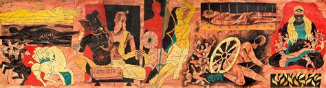 30 Controversial Mf Hussain Paintings Most Famous Indian Artist