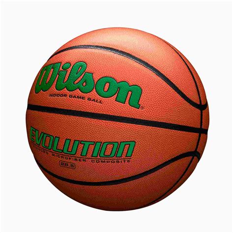Wilson Evolution 295 Indoor Basketball Size 7 Green I Goodseu