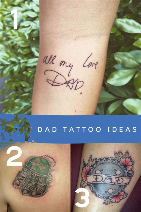 Daddy Fatherhood Father And Son Tattoo Design 101 Amazing Father And