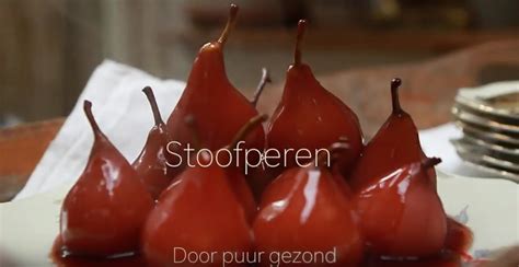 Video hoe maak je stoofperen