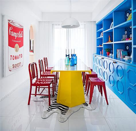 The shelving adds elegance to the room as well. Visual Feast: 25 Eclectic Dining Rooms Drenched in ...