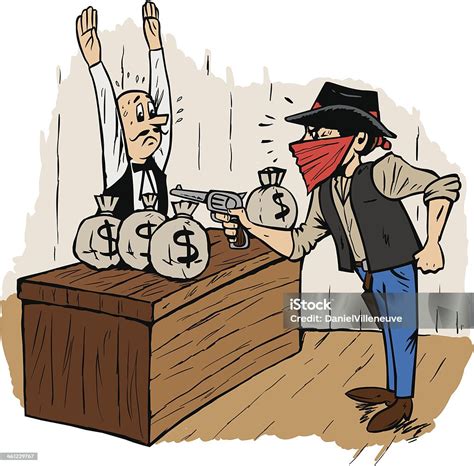 Bank Robbery Stock Illustration Download Image Now Bank Robber