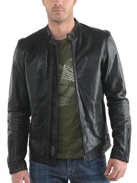 Genuine Leather Jackets For Men Amazon Best Seller Lambskin Leather
