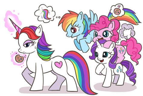 Pinkie Pie Rainbow Dash Rainbow Unicorn And Rarity Inside Out