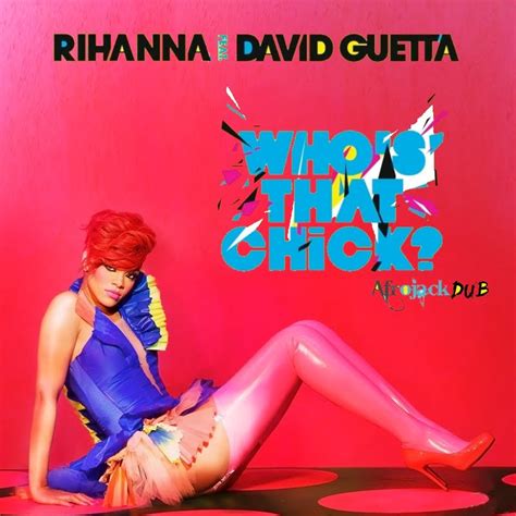 David Guetta Who's That Chick - Just Cd Cover: Rihanna & David Guetta : Who's That Chick ? (Afrojack